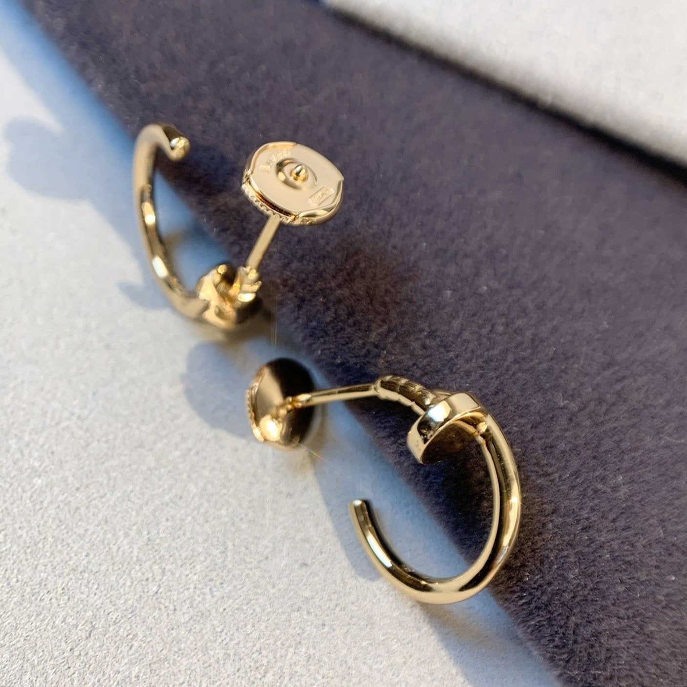 [Am jewelry]JUSTE EARRINGS PINK GOLD