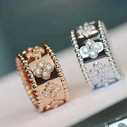 [Am jewelry]CLOVER KALEIDOSCOPE RING 10MM