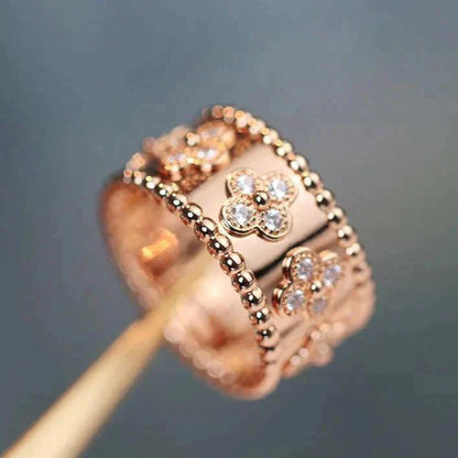 [Am jewelry]CLOVER KALEIDOSCOPE RING 10MM