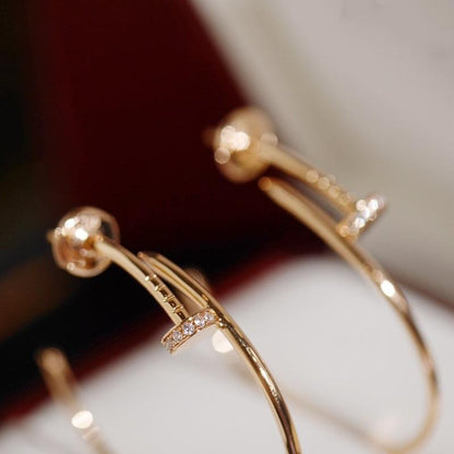 [Am jewelry]JUSTE EARRINGS DIAMONDS 1.8MM