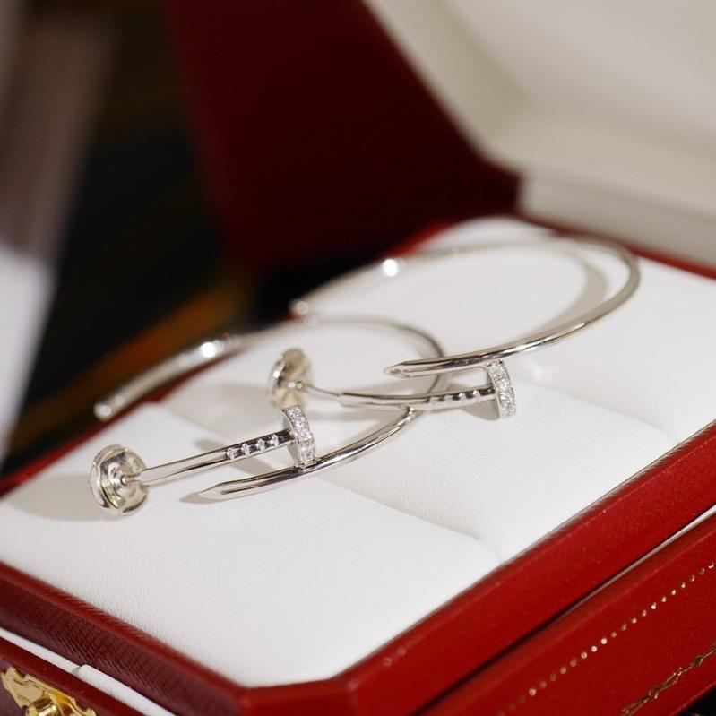 [Am jewelry]JUSTE EARRINGS DIAMONDS 1.8MM