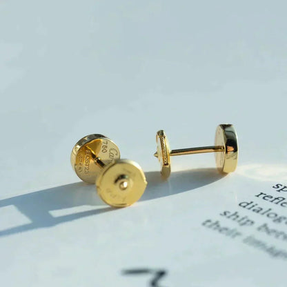 [Am jewelry]LOVE EARRINGS GOLD 10MM