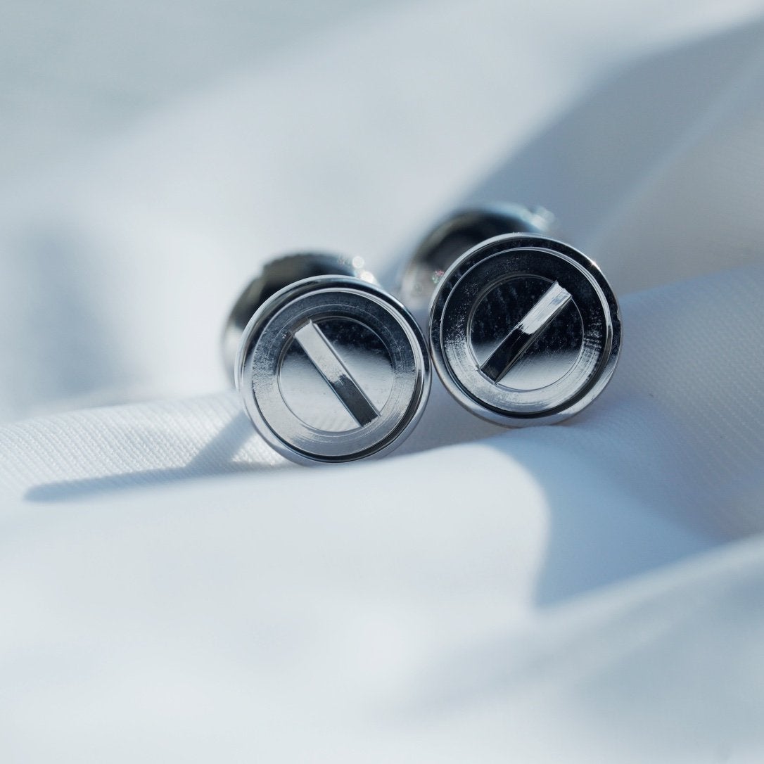 [Am jewelry]LOVE EARRINGS SILVER 10MM