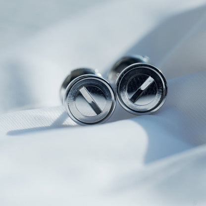 [Am jewelry]LOVE EARRINGS SILVER 10MM