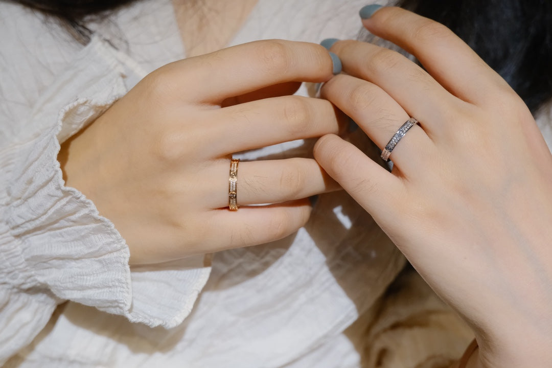 [Am jewelry]LOVE RING 2.65MM DIAMOND