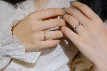 [Am jewelry]LOVE RING 2.65MM DIAMOND