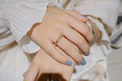 [Am jewelry]LOVE RING 2.65MM DIAMOND