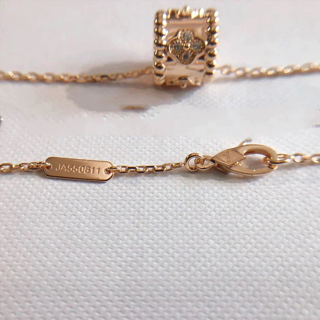 [Am jewelry]PERLEE PEDANT NECKLACE GOLD / ROSE GOLD