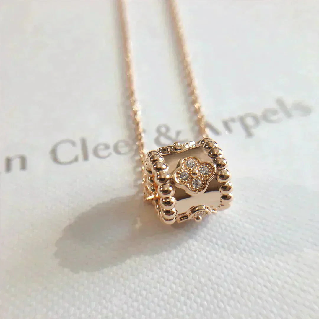 [Am jewelry]PERLEE PEDANT NECKLACE GOLD / ROSE GOLD