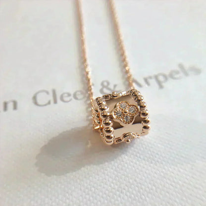 [Am jewelry]PERLEE PEDANT NECKLACE GOLD / ROSE GOLD