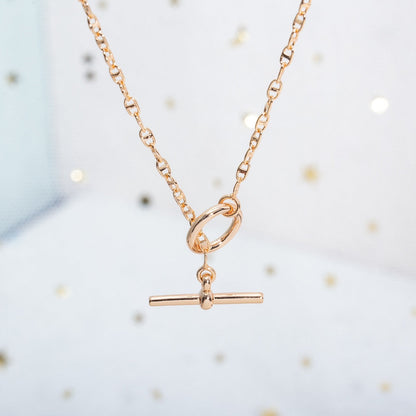 [Am jewelry]ECHAPPEE NECKLACE PINK GOLD