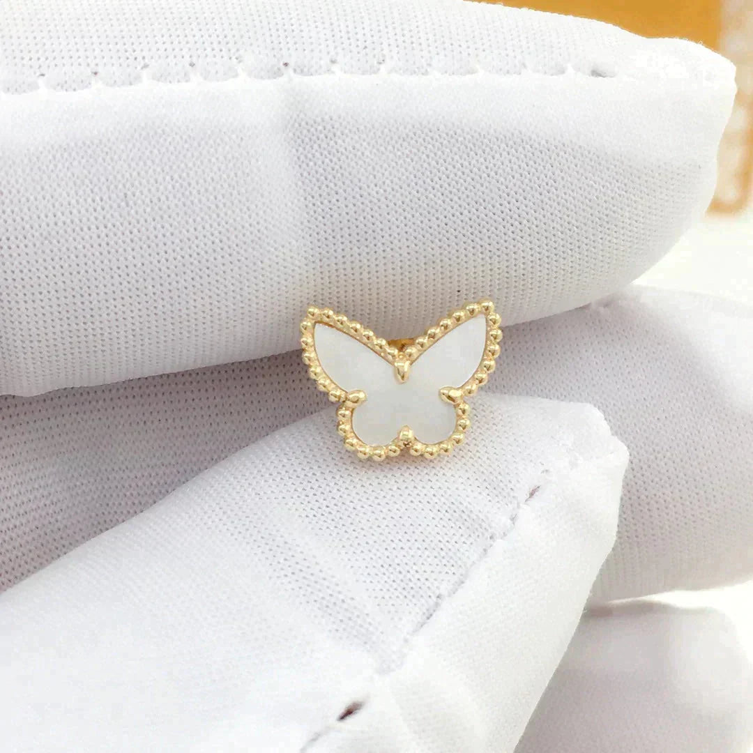 [Am jewelry]SWEET BUTTERFLY MOP EARSTUDS