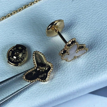 [Am jewelry]SWEET BUTTERFLY MOP EARSTUDS