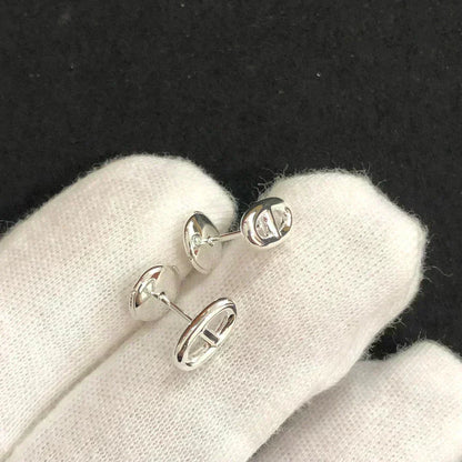 [Am jewelry]CHAINE SMALL EARRINGS GOLD AND SILVER