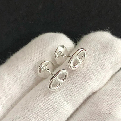 [Am jewelry]CHAINE SMALL EARRINGS GOLD AND SILVER