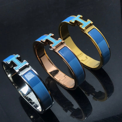 [Am jewelry]H BRACELET BLUE RAINBOW CERAMIC
