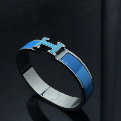 [Am jewelry]H BRACELET BLUE RAINBOW CERAMIC