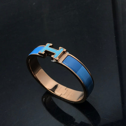 [Am jewelry]H BRACELET BLUE RAINBOW CERAMIC