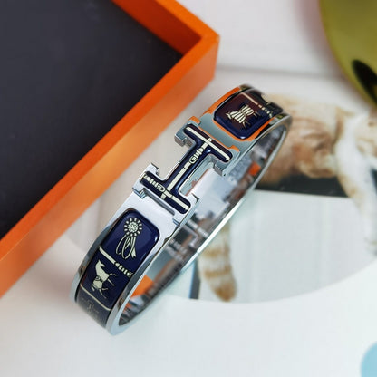 [Am jewelry]H COUVERTURES DARK BLUE BRACELET