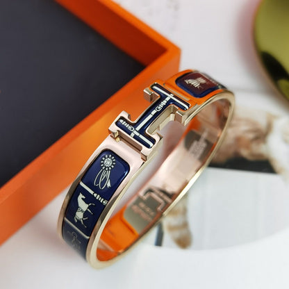 [Am jewelry]H COUVERTURES DARK BLUE BRACELET