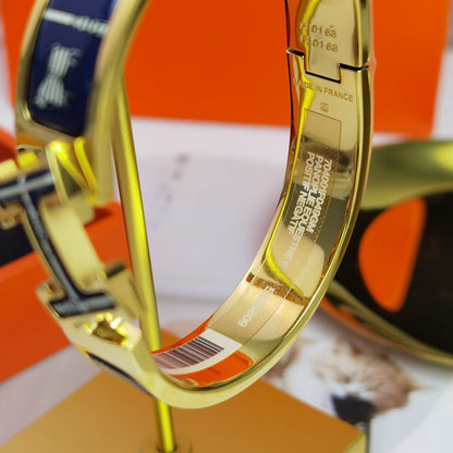 [Am jewelry]H COUVERTURES DARK BLUE BRACELET
