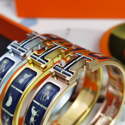 [Am jewelry]H COUVERTURES DARK BLUE BRACELET