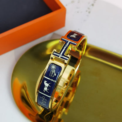 [Am jewelry]H COUVERTURES DARK BLUE BRACELET