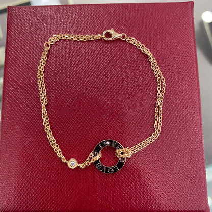 [Am jewelry]LOVE BRACELET 2 DIAMOND