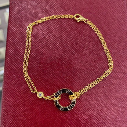 [Am jewelry]LOVE BRACELET 2 DIAMOND