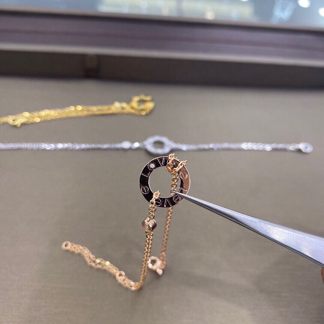[Am jewelry]LOVE BRACELET 2 DIAMOND