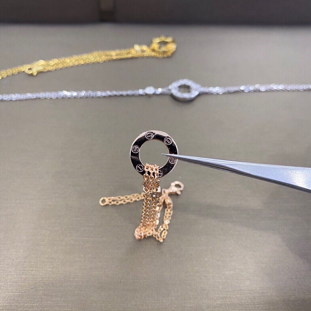 [Am jewelry]LOVE BRACELET 2 DIAMOND