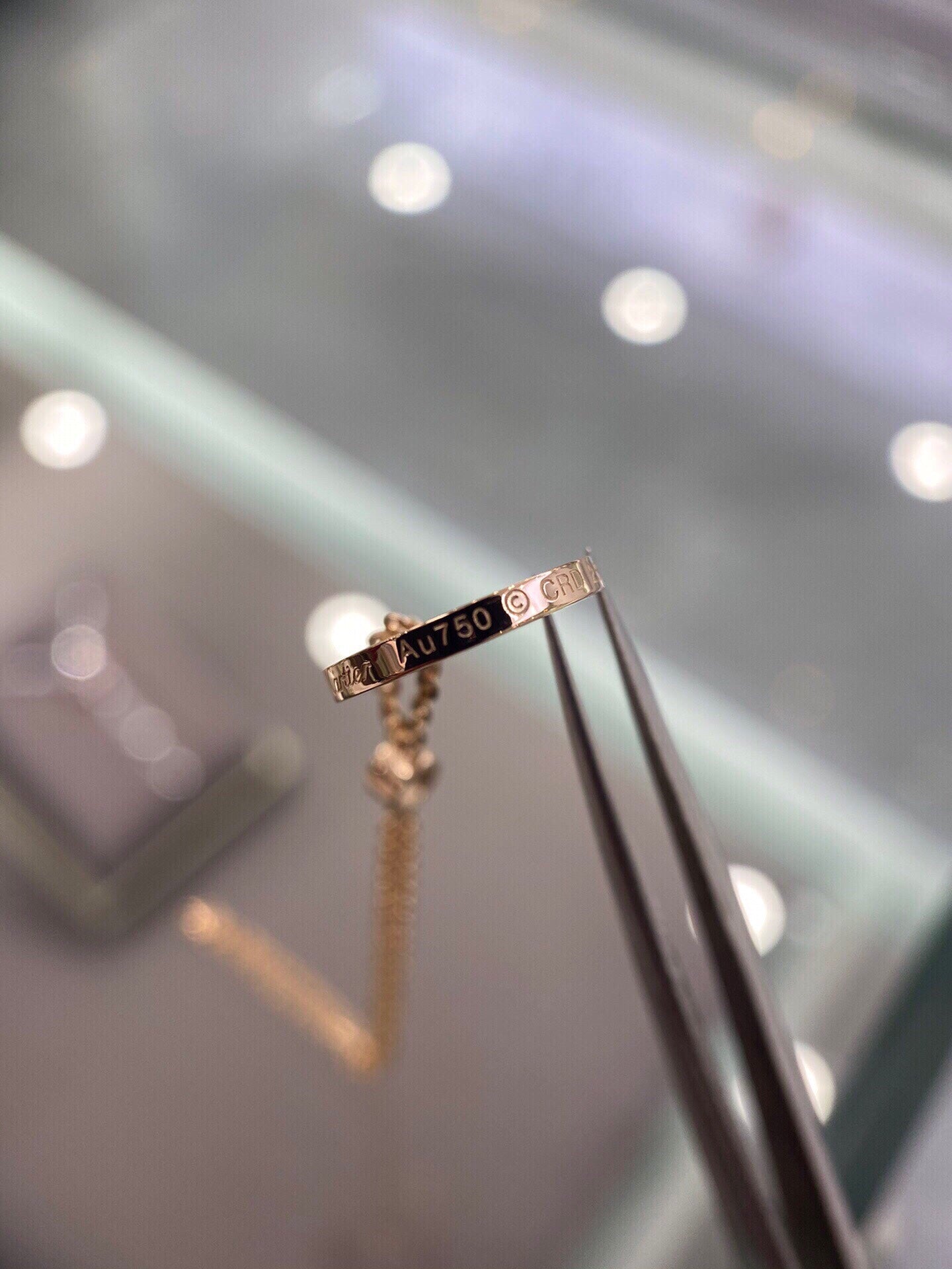 [Am jewelry]LOVE BRACELET 2 DIAMOND