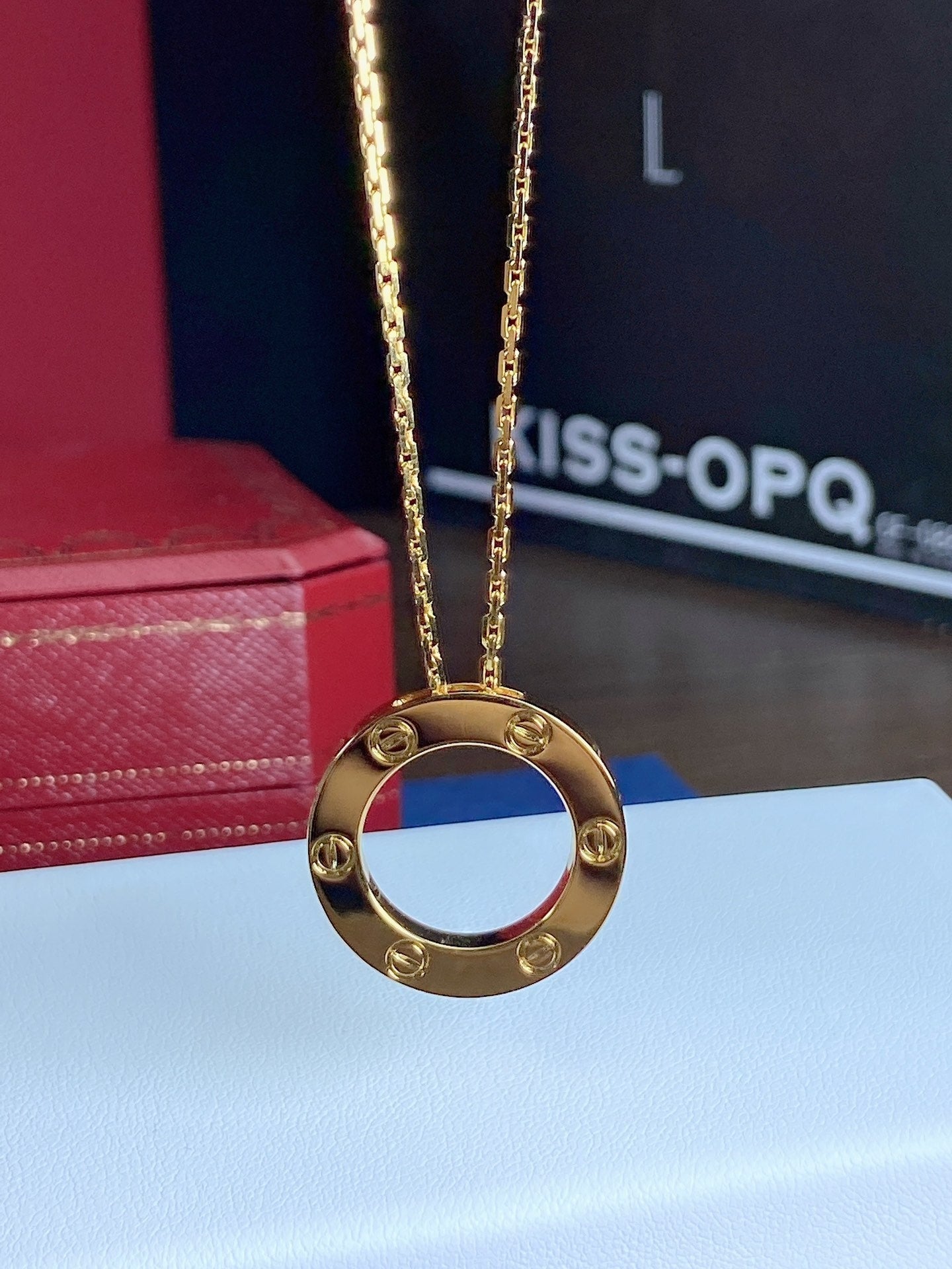 [Am jewelry]LOVE NECKLACE 16MM