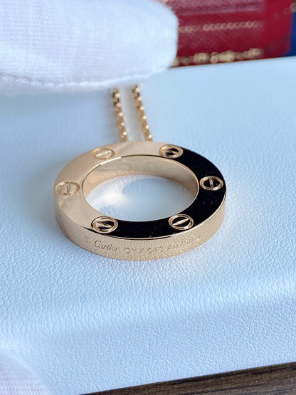 [Am jewelry]LOVE NECKLACE 16MM