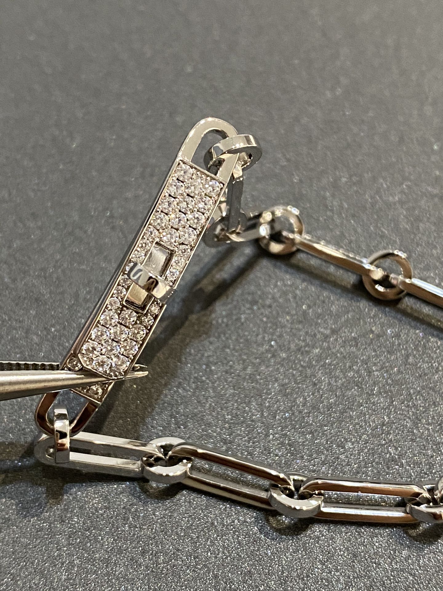 [Am jewelry]CHAINE BRACELET SMALL MODEL DIAMOND