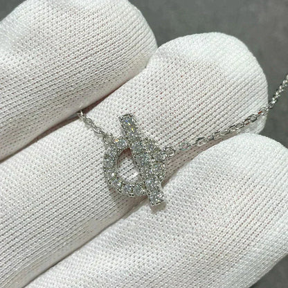 [Am jewelry]ECHAPEE NECKLACE DIAMOND
