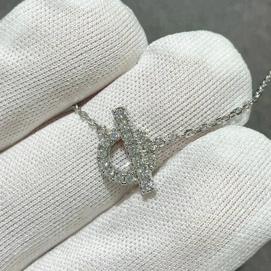 [Am jewelry]ECHAPEE NECKLACE DIAMOND