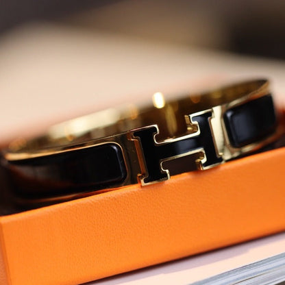 [Am jewelry]H BRACELET 12MM GOLD