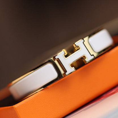 [Am jewelry]H BRACELET 12MM GOLD