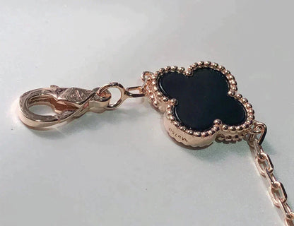[Am jewelry]CLOVER 5 MOTIFS MULTICOLOR BRACELET