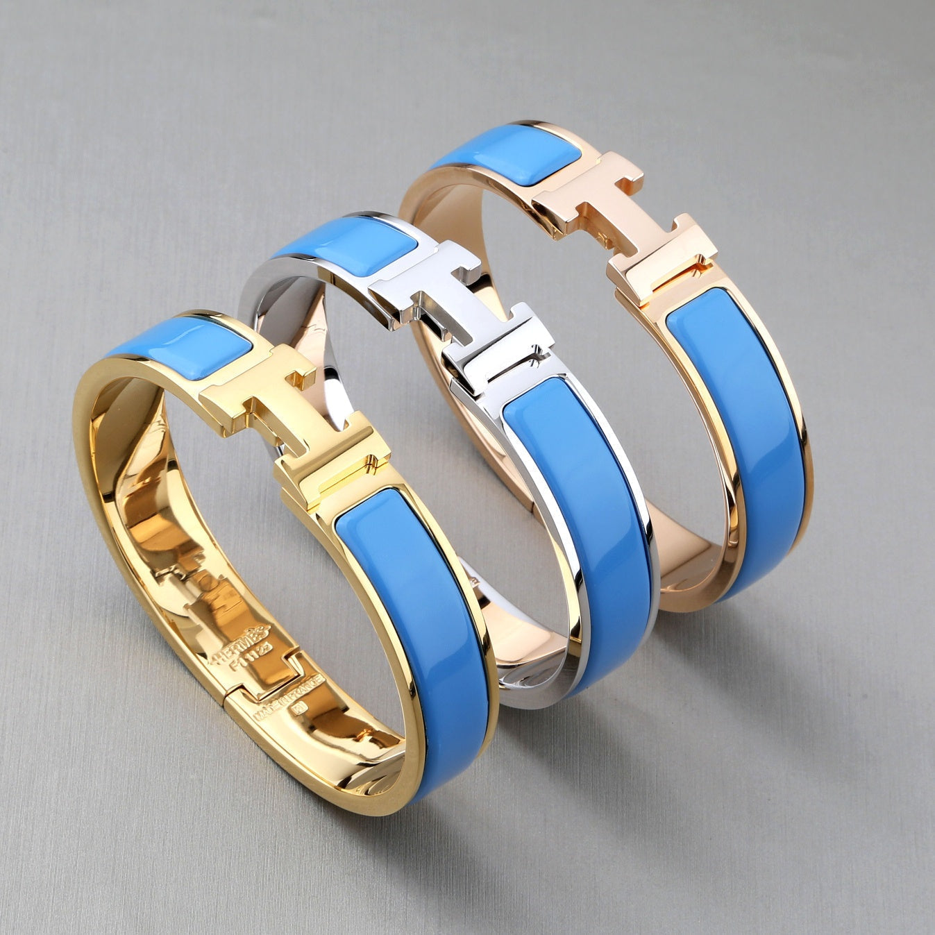 [Am jewelry]H BRACELET TURQUOISE 12MM