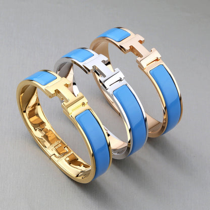 [Am jewelry]H BRACELET TURQUOISE 12MM