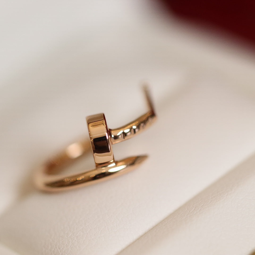 [Am jewelry]JUSTE EARRINGS PINK GOLD