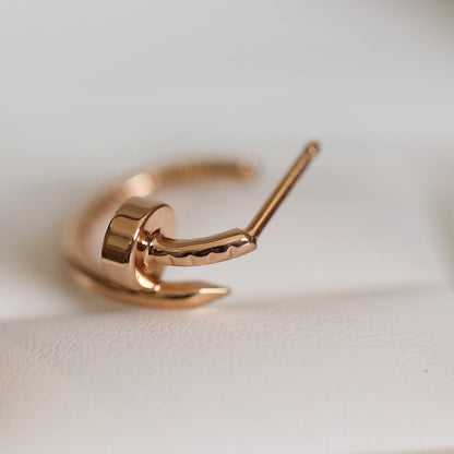 [Am jewelry]JUSTE EARRINGS PINK GOLD