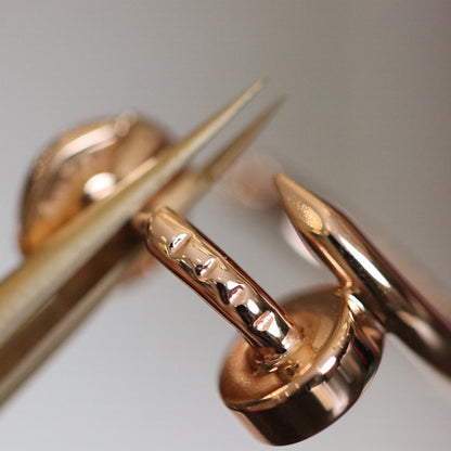 [Am jewelry]JUSTE EARRINGS PINK GOLD