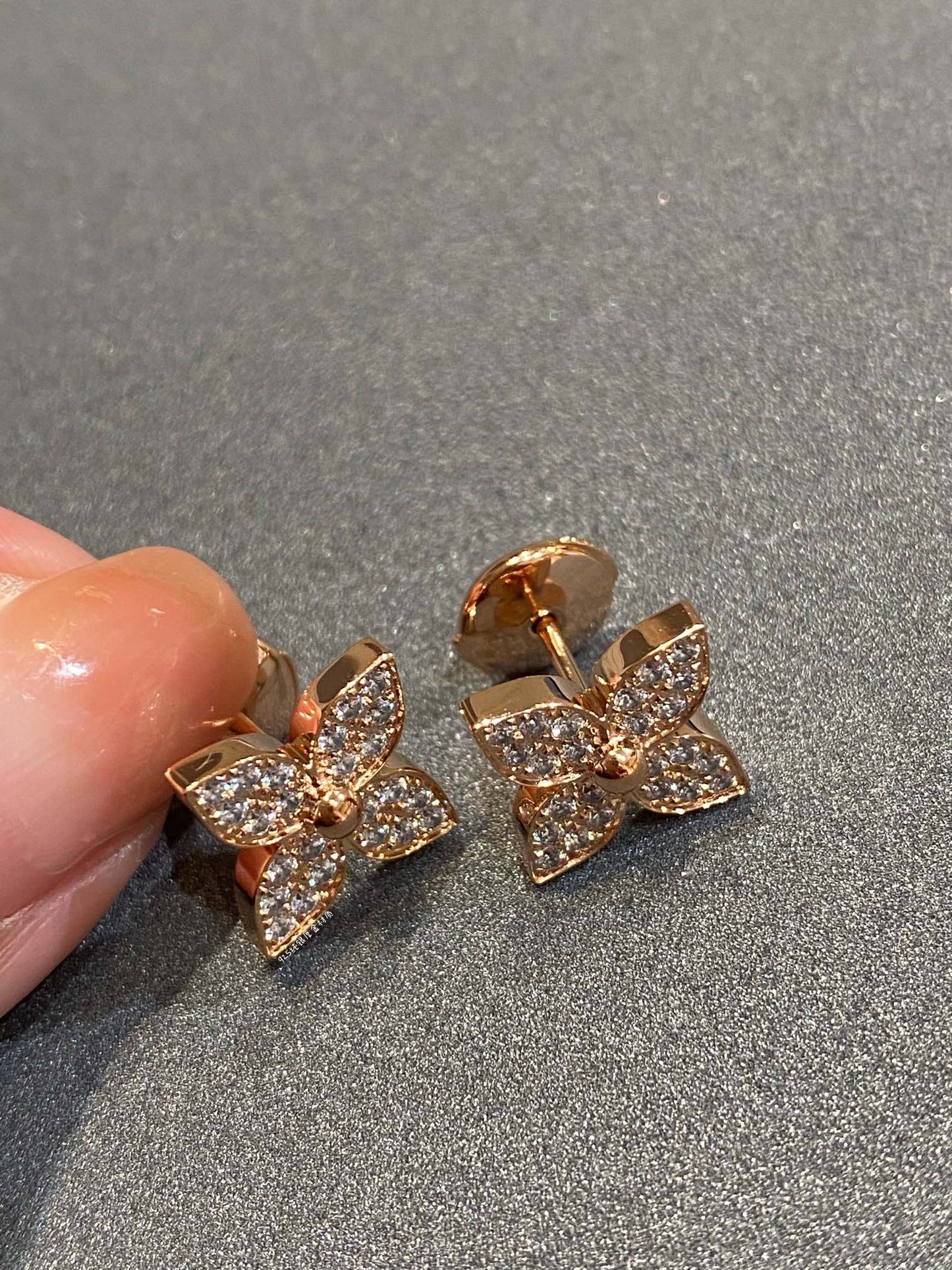 [Am jewelry]STAR DIAMOND EARRINGS