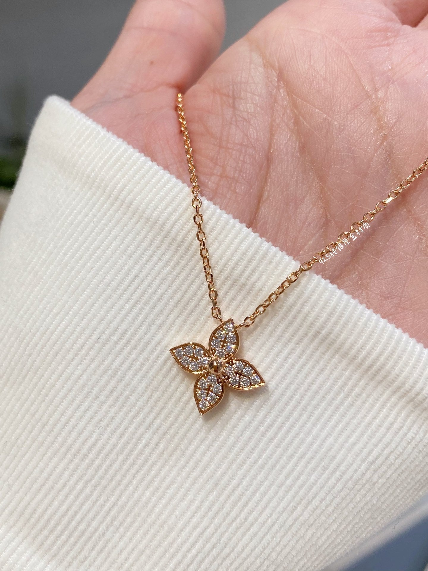 [Am jewelry]STAR DIAMOND NECKALCE