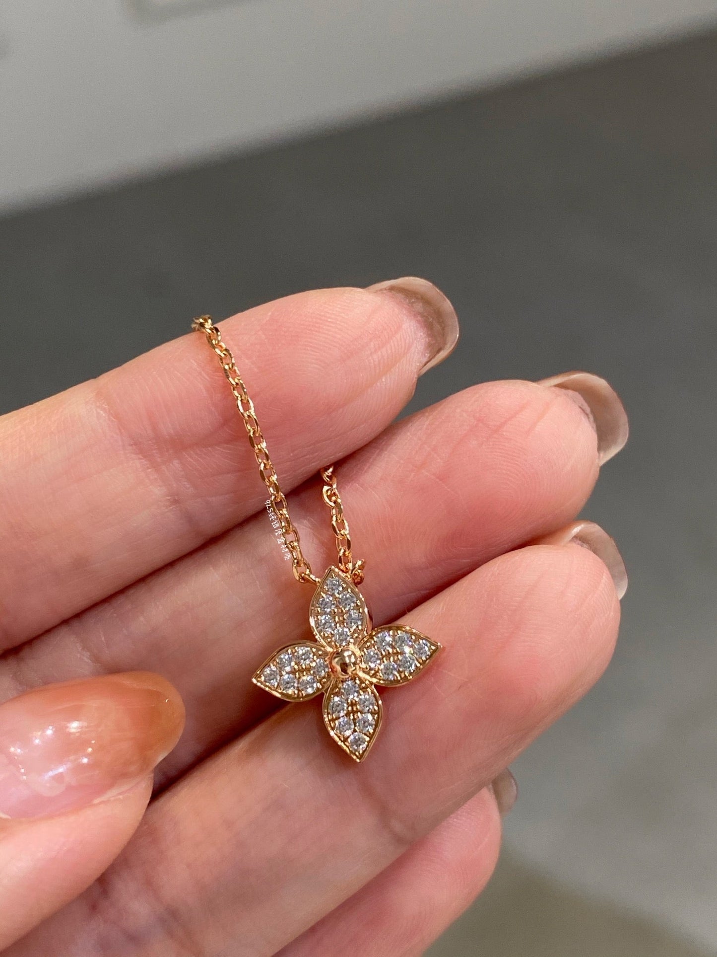 [Am jewelry]STAR DIAMOND NECKALCE