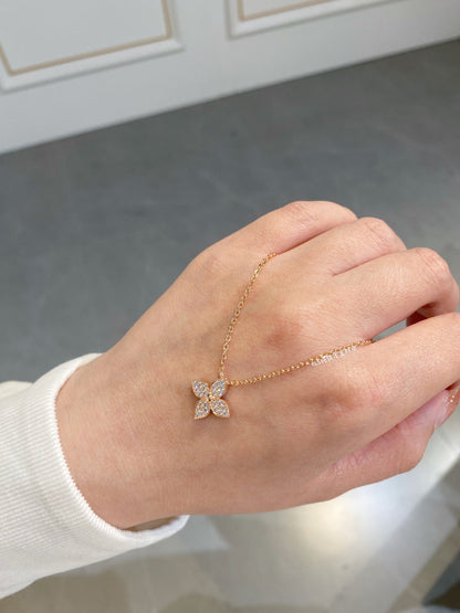 [Am jewelry]STAR DIAMOND NECKALCE