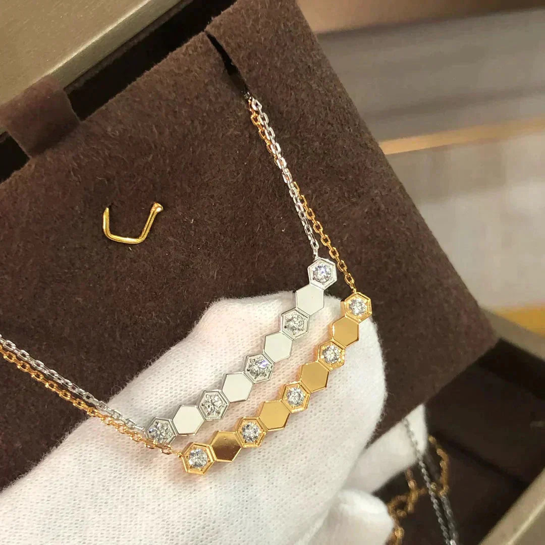 [Am jewelry]BEE LOVE NECKLACE DIAMOND